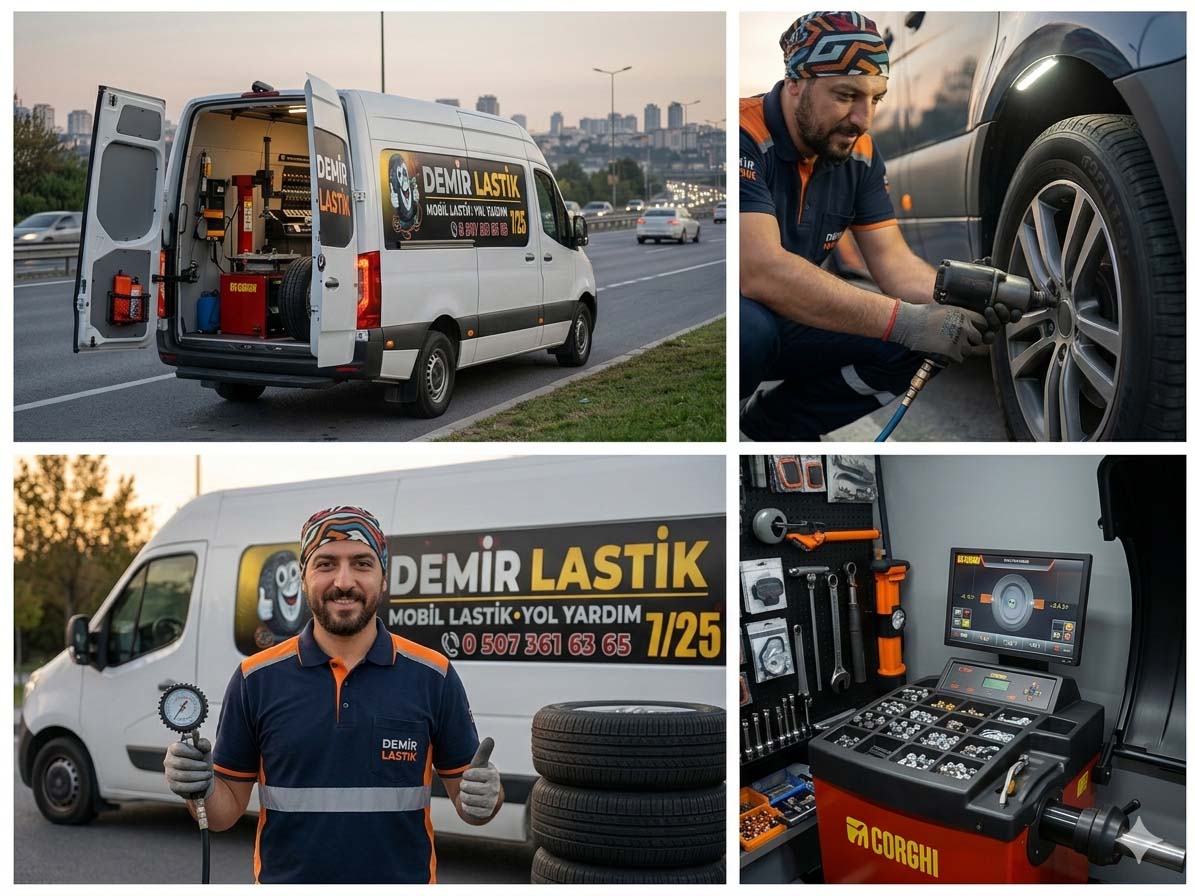 Lastik Tamir ve Stepne Takma Hizmet Süreçleri